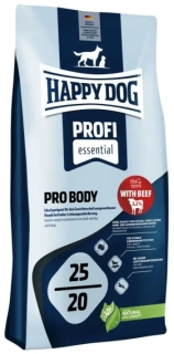 HAPPY DOG PROFI-LINIE 25/20 Pro Body 15kg+DOPRAVA ZDARMA+masíčka Perrito 50g!