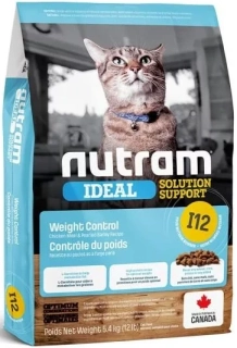 I12 Nutram Ideal Weight Control Cat 2x5,4kg+myška+DOPRAVA ZDARMA!