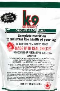 K-9 Selection Growth 3 kg