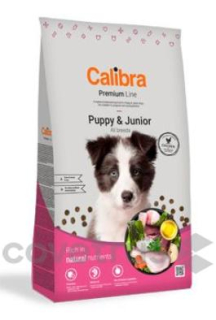 Calibra Dog Premium Line Puppy&Junior 12kg+1x masíčka Perrito+DOPRAVA ZDARMA
