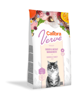 Calibra Cat Verve GF Indoor&Weight Chicken 750g