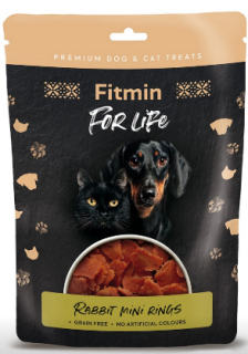 Fitmin FL dog&cat rabbit mini rings 70g