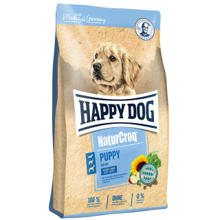 HAPPY DOG NaturCroq Puppy 15kg + DOPRAVA ZDARMA+TOP masíčka Perrito