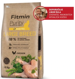 Fitmin Cat Purity Large Breed 2x10kg+myška+1x masíčka Perrito+DOPRAVA ZDARMA!