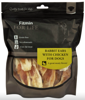 Fitmin For Life rabbit ears with chicken 400g