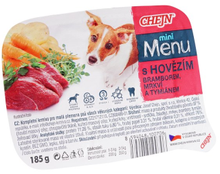 CHEJN MINI MENU hovězí 185g