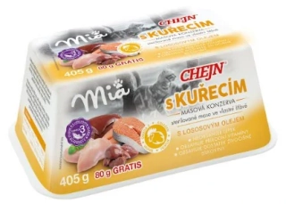 Chejn MIA s kuřecím 8x405g (325g+80g GRATIS) karton