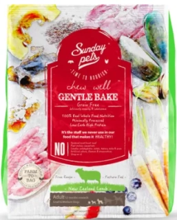SUNDAY PETS GENTLE BAKE LAMB ADULT SMALL/MEDIUM BREED 1,3 KG