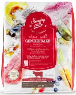 SUNDAY PETS GENTE BAKE BEEF ADULT SMALL/MEDIUM BREED 1,3 KG
