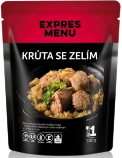 Expres Menu - krůta se zelím 300g (1 porce)