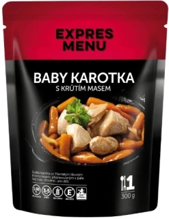 Expres Menu - baby karotka s krůtím masem 300g (1 porce)