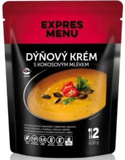 Expres Menu - dýňový krém s kokosovým mlékem 600g (2 porce)