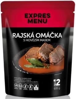 Expres Menu - rajská s hovězím masem 5x600g KARTON