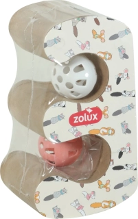 Zolux škrabadlo CHATOUILLE lepenkové skládací dvojité