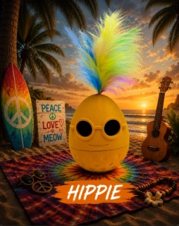 Kiwi Walker Cat HIPPIE