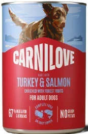 Carnilove Dog Can paté Turkey&Salmon 400g