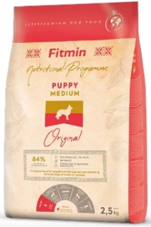 Fitmin dog medium puppy 2,5 kg