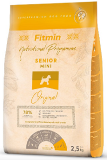 Fitmin dog mini senior 2x2,5 kg