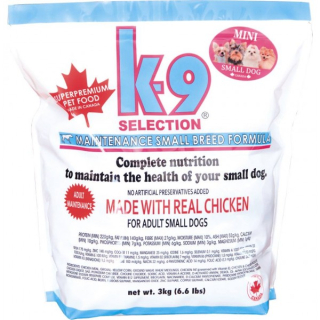K-9 Selection Maintenance Small Breed 2x3 kg