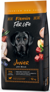 Fitmin dog For Life Junior Large 12kg+1x masíčka Perrito+DOPRAVA ZDARMA
