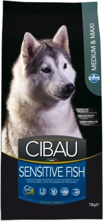 CIBAU Dog Adult Sensitive Fish Medium & Maxi 2x12KG+DOPRAVA ZDARMA+1x masíčka Perrito!