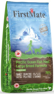 FirstMate Pacific Ocean Fish Large Breed 3 x 11,4 kg+DOPRAVA ZDARMA+1x masíčka Perrito!
